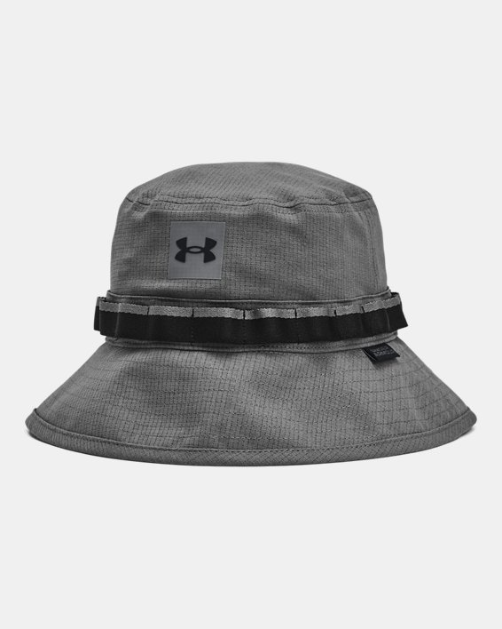 หมวกบักเก็ต UA ArmourVent สำหรับผู้ชาย in Gray image number 0
